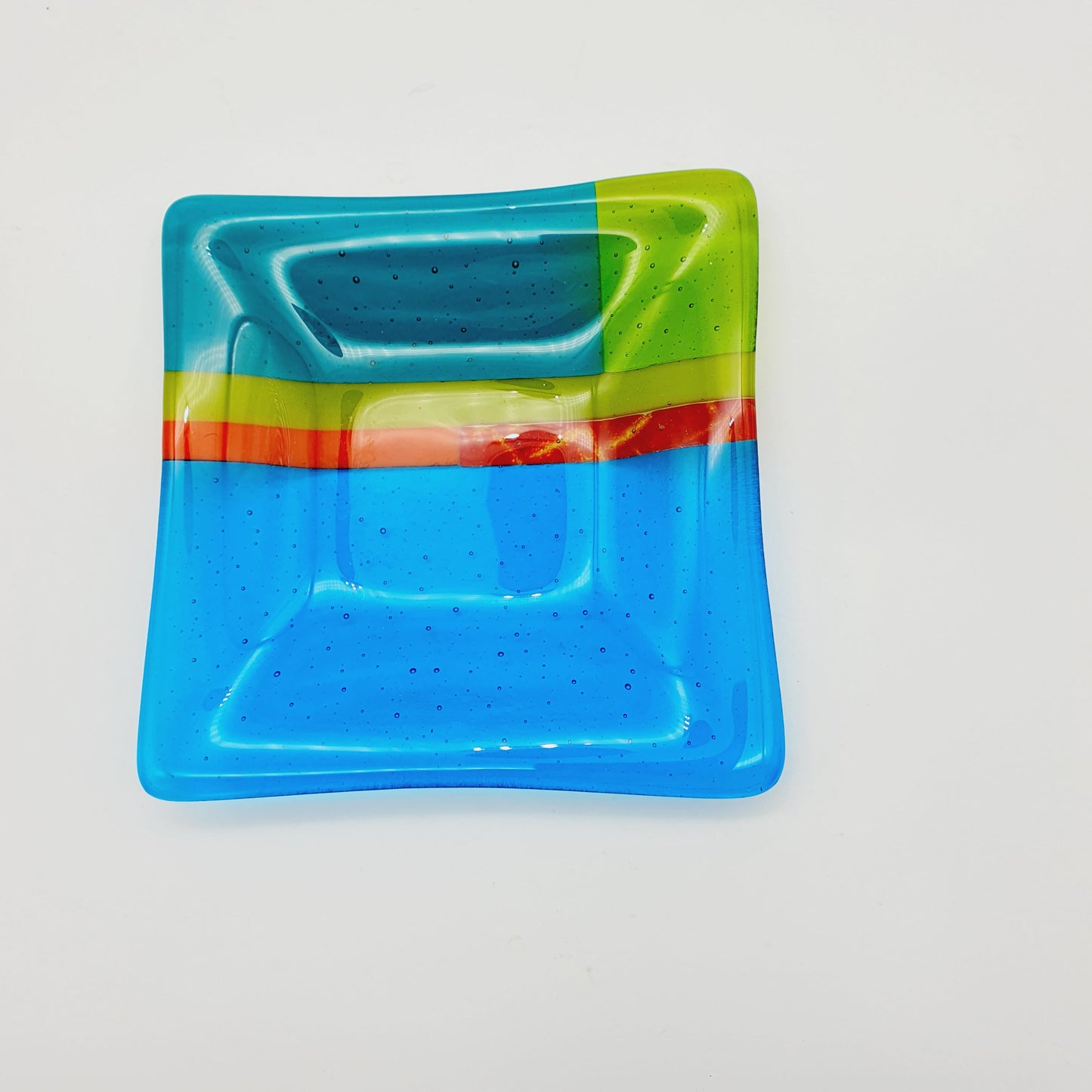 Afrika small square dish 15 cms