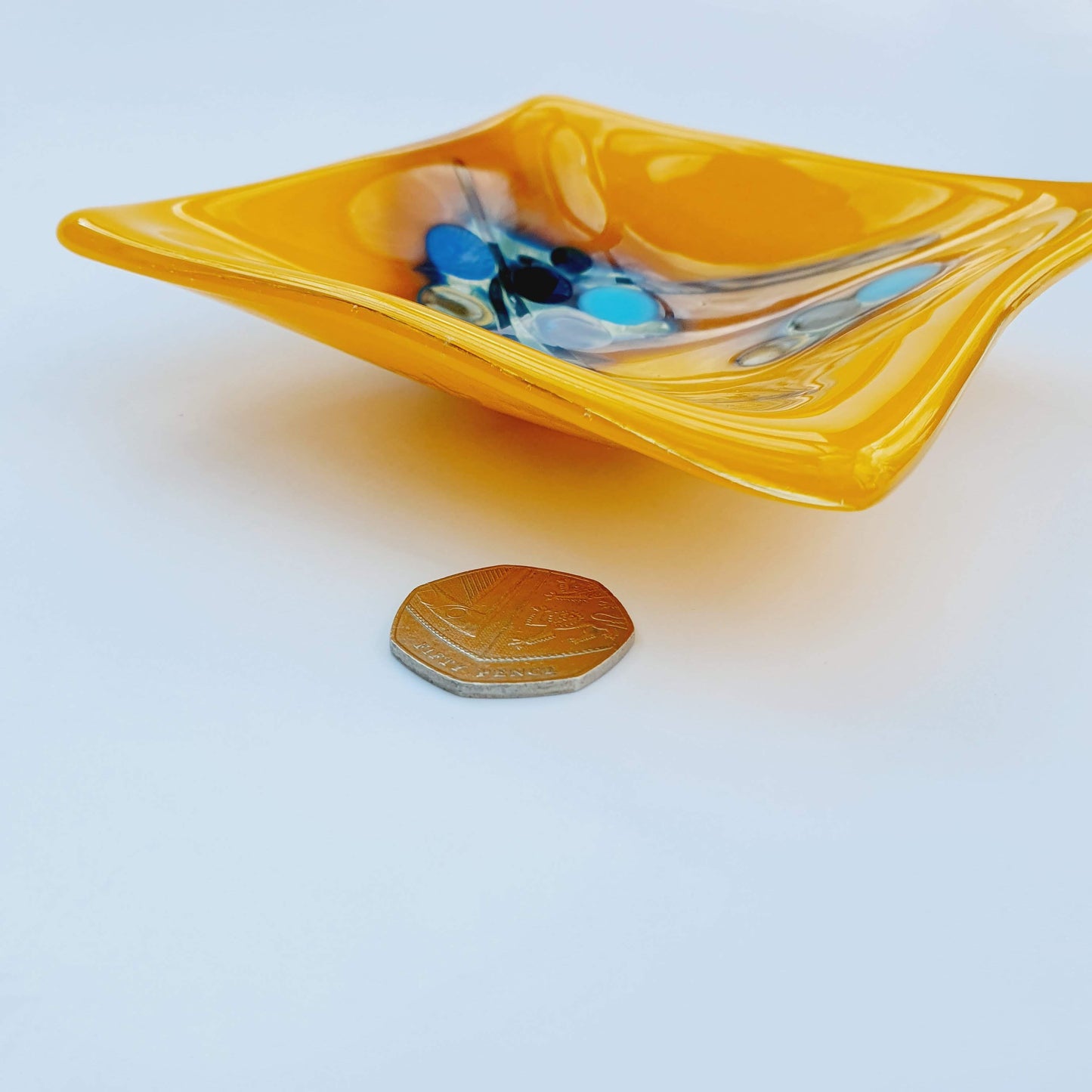 River Rocks Small Square Dish