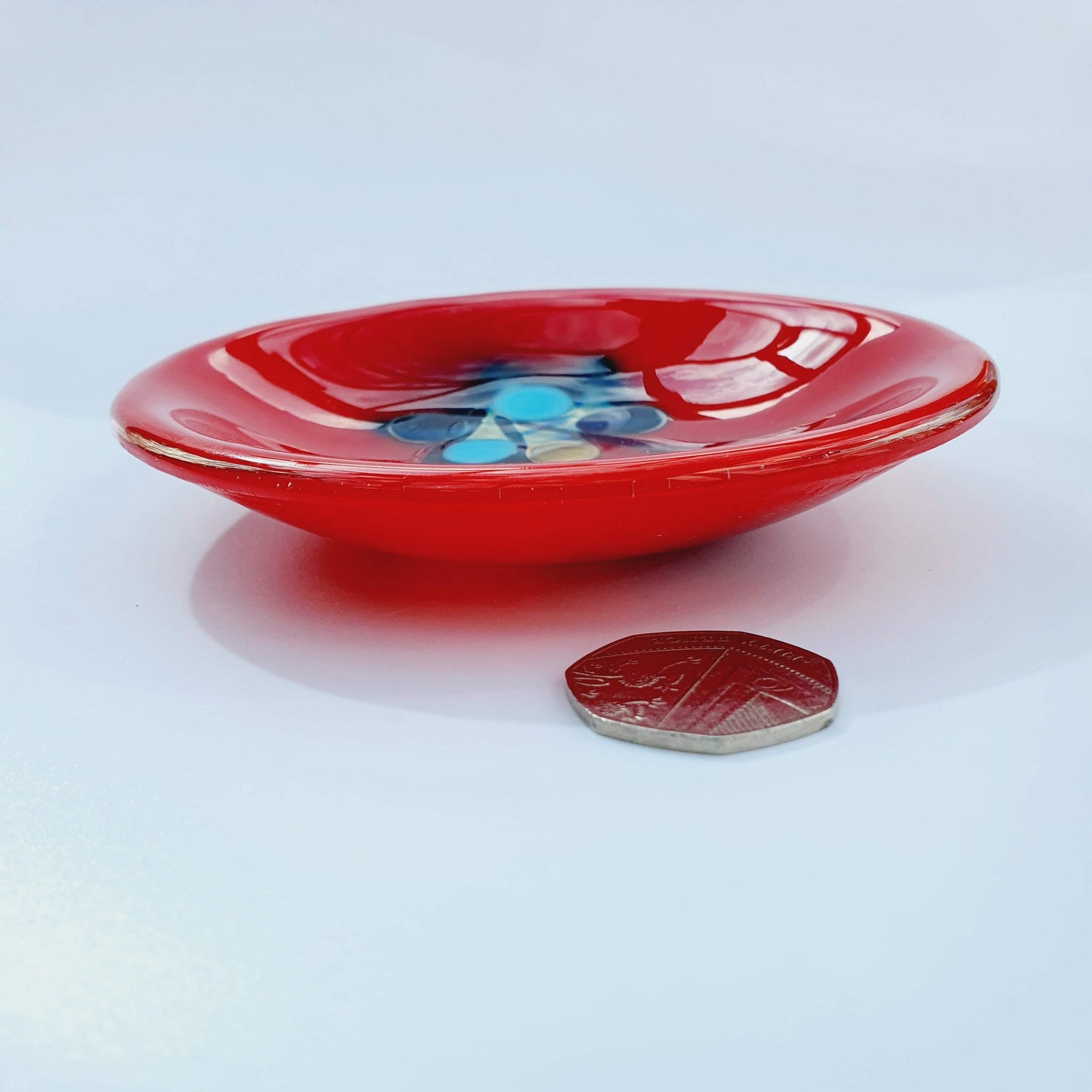 River Rocks Small Round Dish